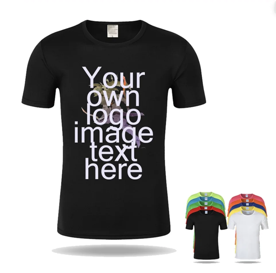 Оптовая продажа, Мужская футболка на заказ, 100% хлопковая Футболка с принтом