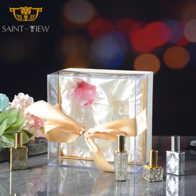 Custom Crystal Perfume Bottle Exquisite Birthday Wedding Giveaways Anniversary Souvenir Gift For Women