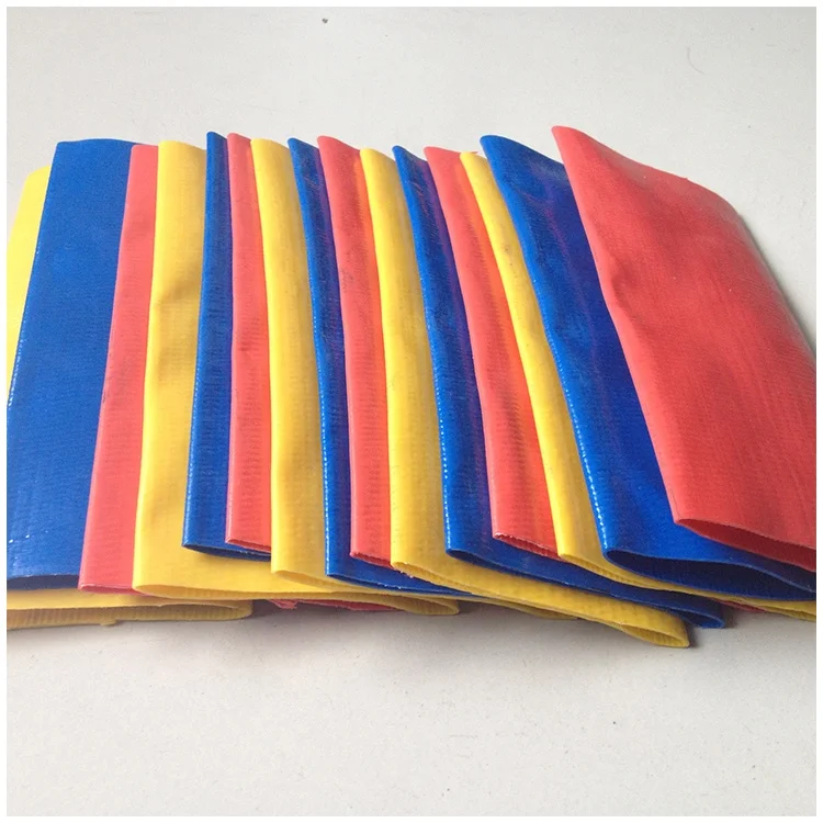 Hot selling product Flexible Water Clear 4 Inch Pvc Yellow Lay Flat Hose