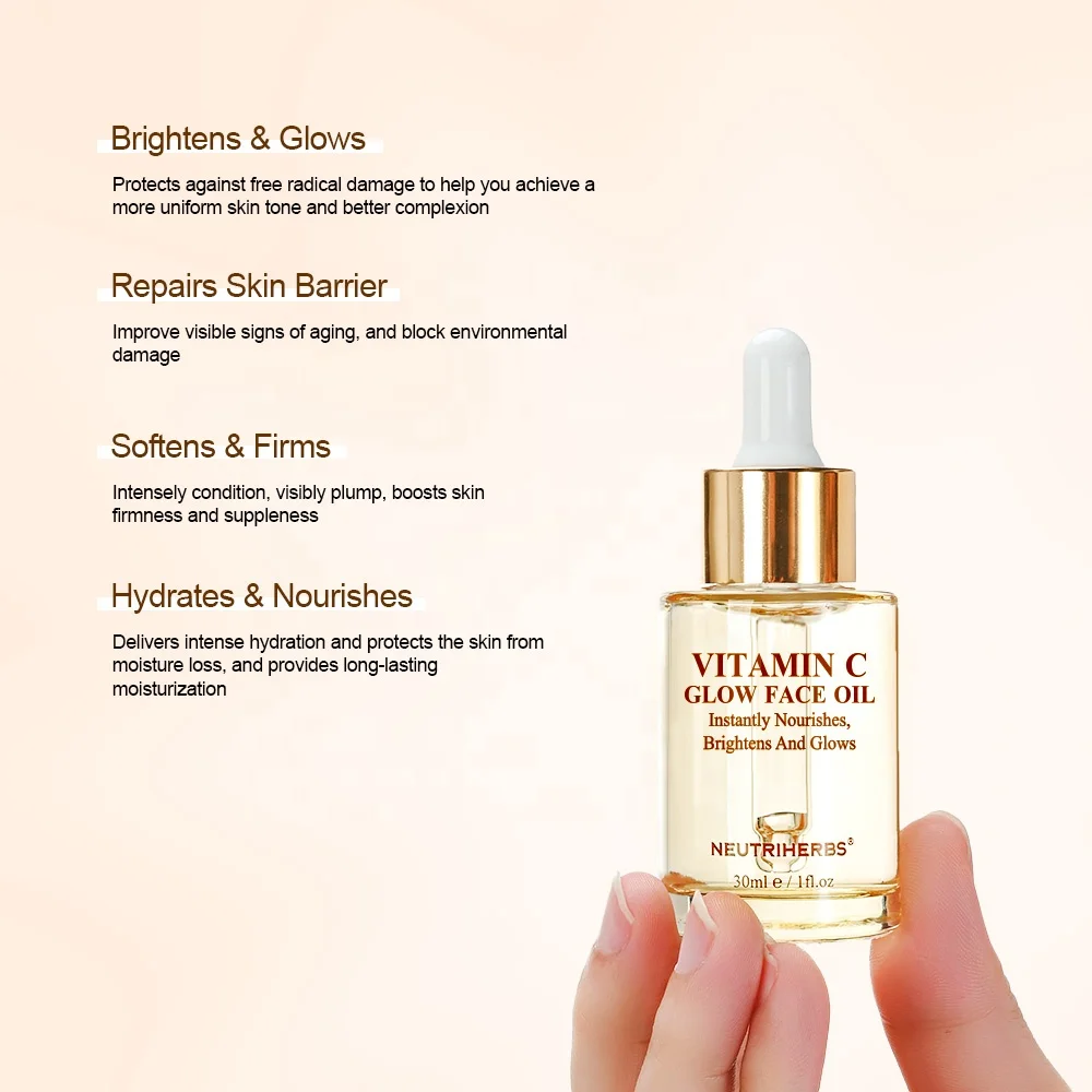 Skin Care Improve Visible Signs Aging Glow Face Oil 30 ML