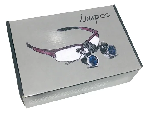 Dental 2.5x420mm Loupes Surgical Binocular Loupe Magnifier