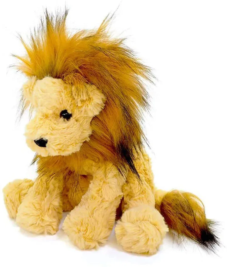 2023 New arrival plush lion toys/cute stuffed lion toys/soft sitting lion toys for children