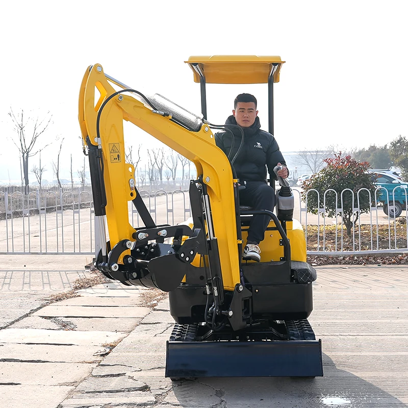 FREE SHIPPING! SAAO small digger CE/EPA/EURO 5 compact mini excavators 1.3 ton prices