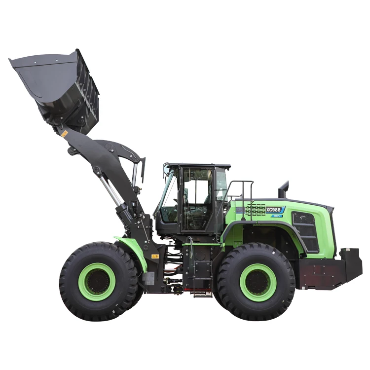 XC988-HEV 5 CBM Hybrid Diesel And Electric Front Bucket 8 Ton Wheel Loader