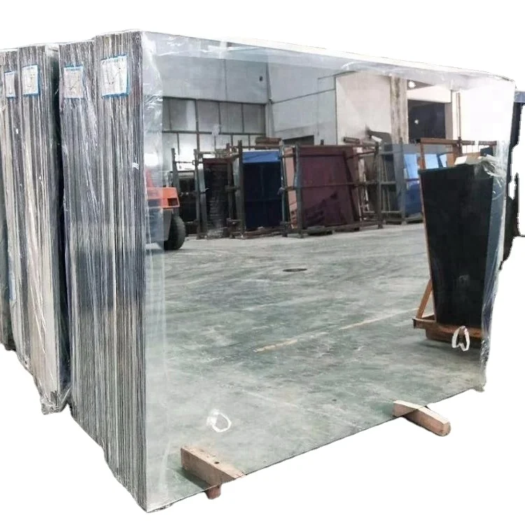 Aluminum silver Coating mirror customized 2~6mm glass mirror sheet silver mirror original sheet