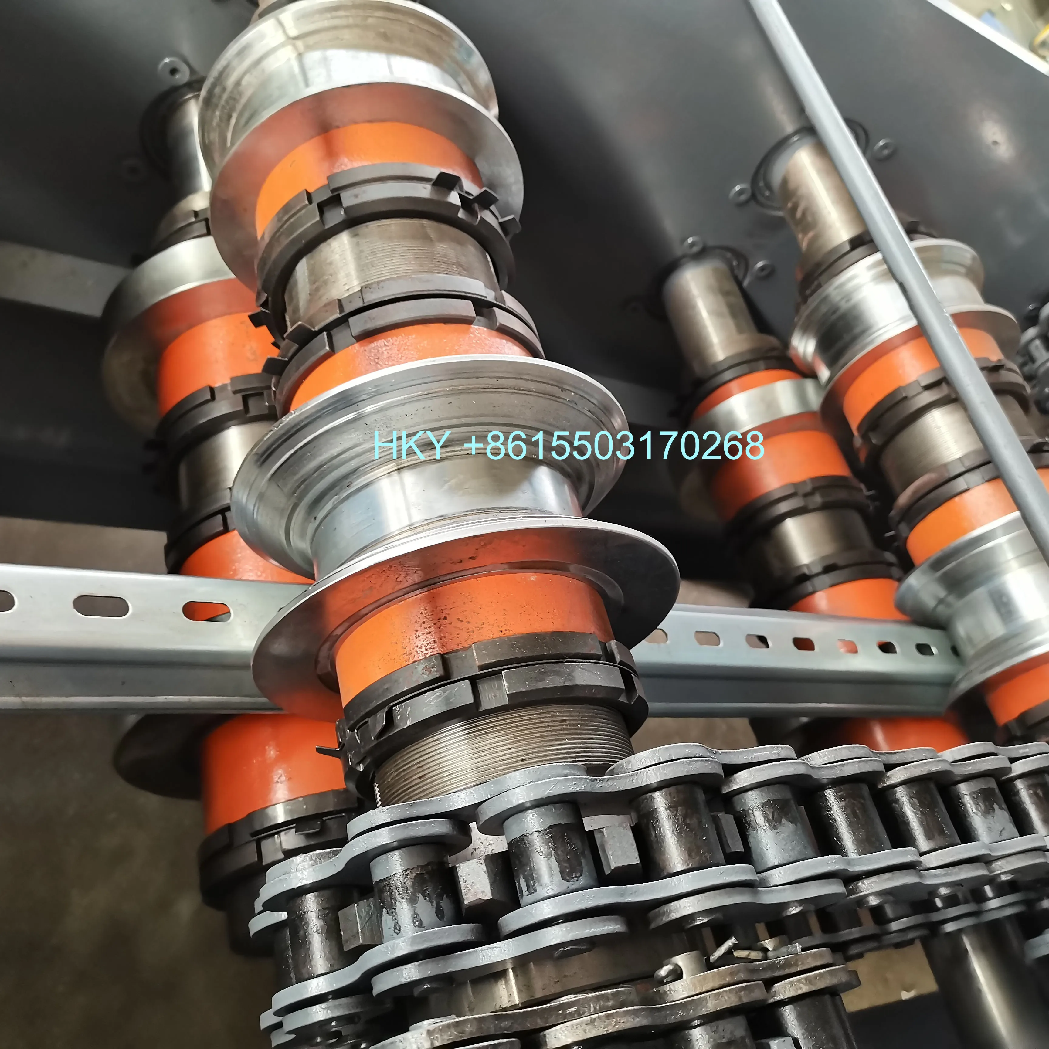 Solar c steel rail roll forming machine