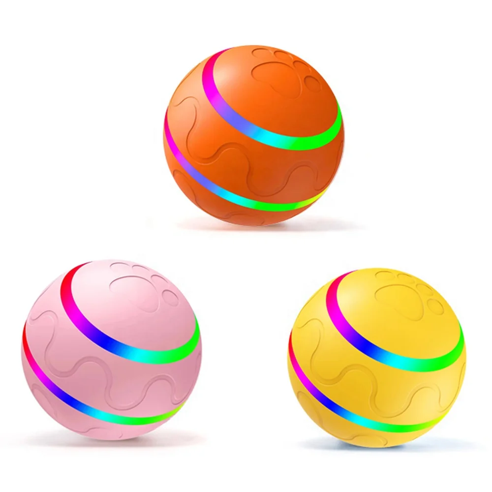 New gravity intelligent jumping ball cat and dog toy rolling pet ball dog toy electric smart pet ball