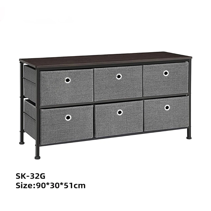 Customized Large Storage Box Cover Folding Organizer Bedroom Shelf Wardrobe Cloth Toy Fabric Foldable Box For Objects