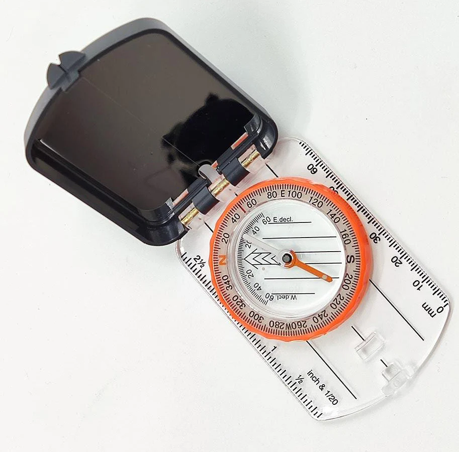 Magnetic Compass, Map Mini Compass with Water-proof Capsule and Compass Set