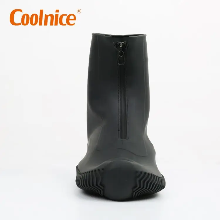 COOLNICE Custom Shoe Cover Water Proof Boots Men Shoe Rain Cover Silicon Water Proof Shoe Cover