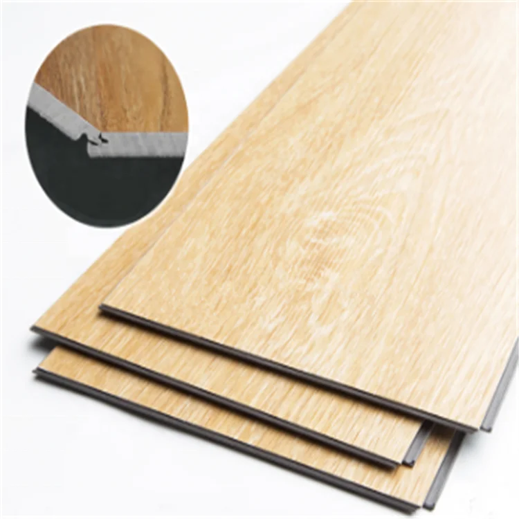 interlocking waterproof fireproof 5mm spc floor tiles luxury click lock 100% virgin material pvc spc flooring vinyl sheet