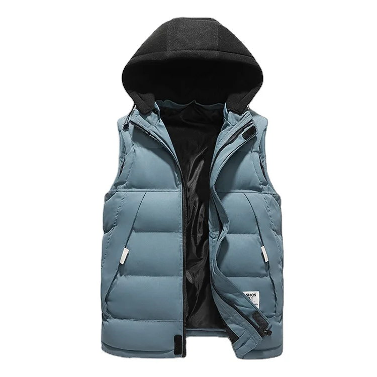 Fashion Winter Jacket Sleeveless Custom Jackets Men Quilted Vest