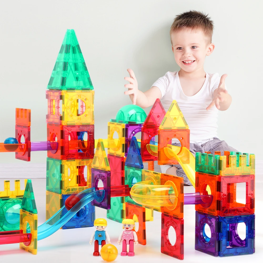 Best Seller Tube Pipe Buy Magnetic Marble Run Toy Set Magnetic Toys For Kids