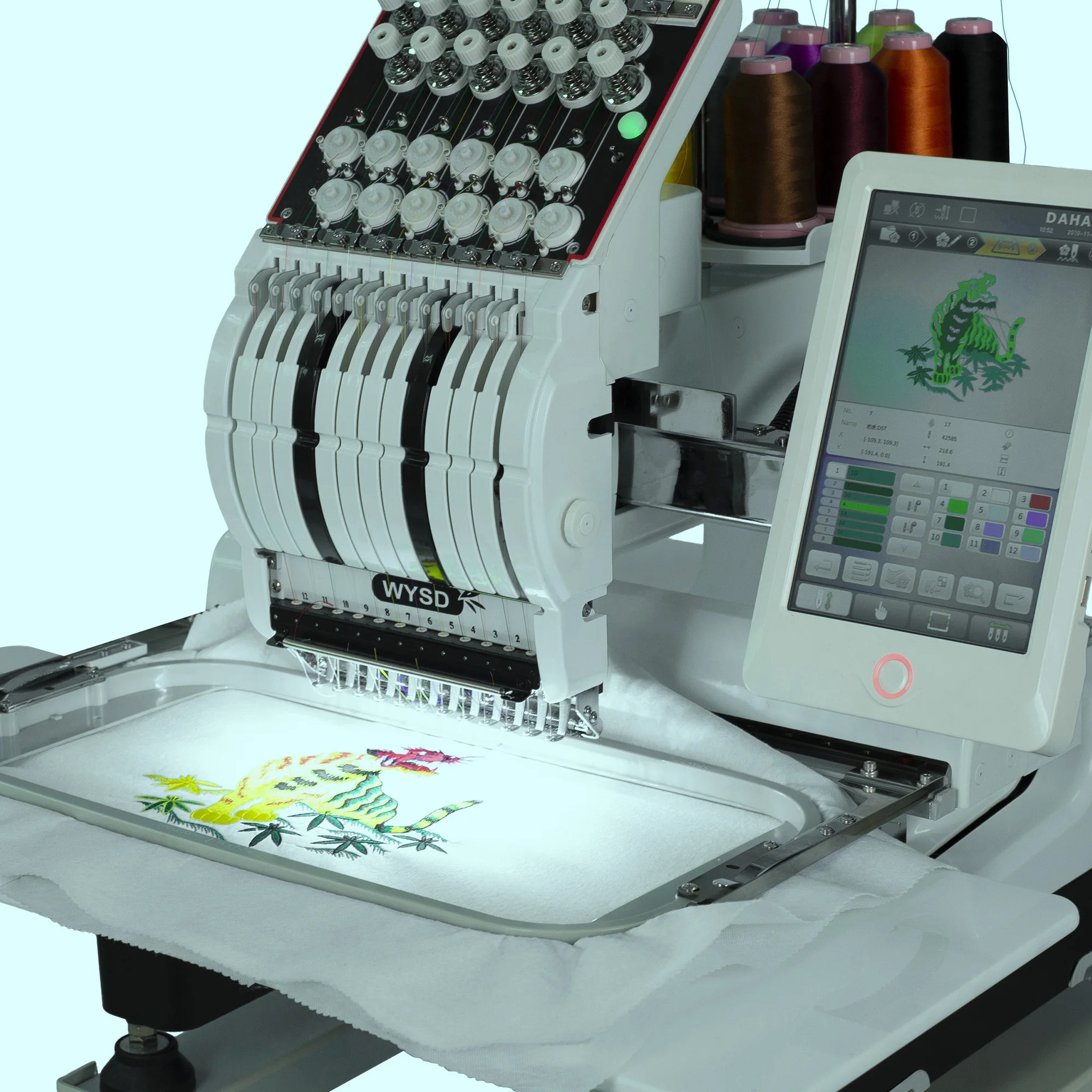 mini Maquina de bordar small  computer  embroidery machine for sale