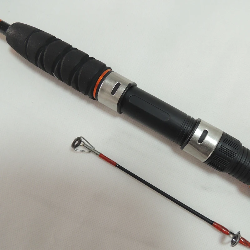 Double winner cheap solid fiberglass fishing rod 2 section action 8-15lbs