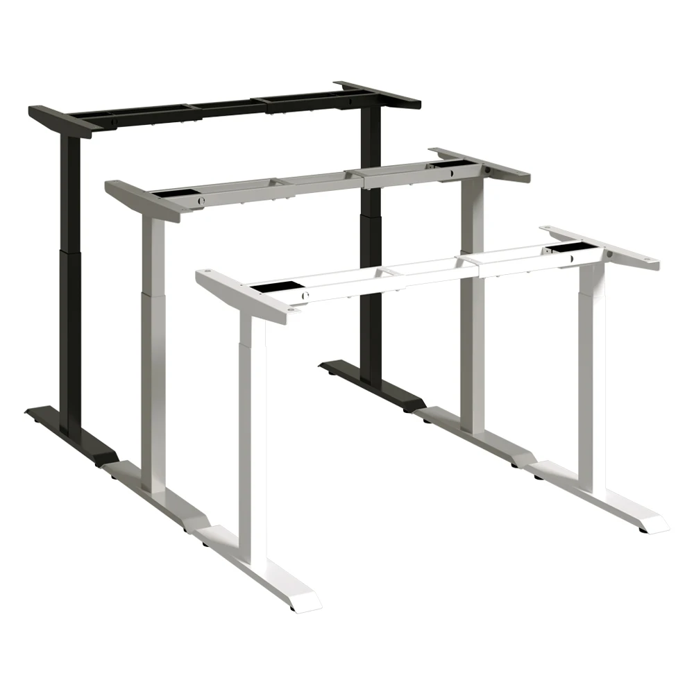 Adjustable Height Standing Desk Legs Electric Column for Office Desk Office Furniture Modern Morden Office Furniture Metal 1000N