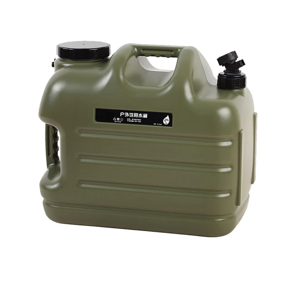 outdoor water storage 10L 12L 18L 20L PE water container with faucet for hiking picnic BBQ camping water storage jug