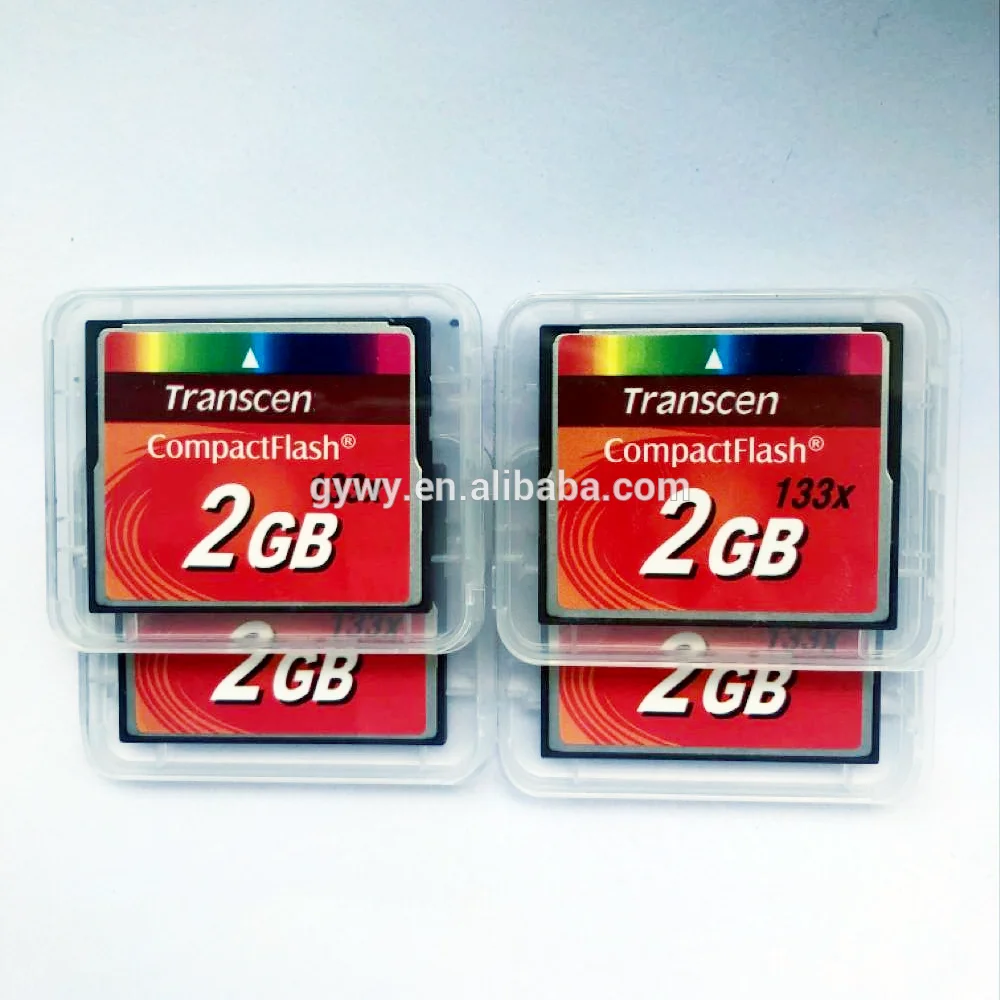 CF card  8G 133X Transcend  Compactflash memory card 2GB