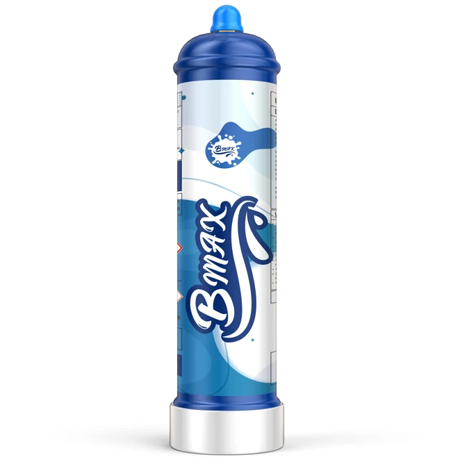 China Factory Direct Sale 580g N2O gas Whipped Cream Chargers 0.95L Laughing Gas Canisters