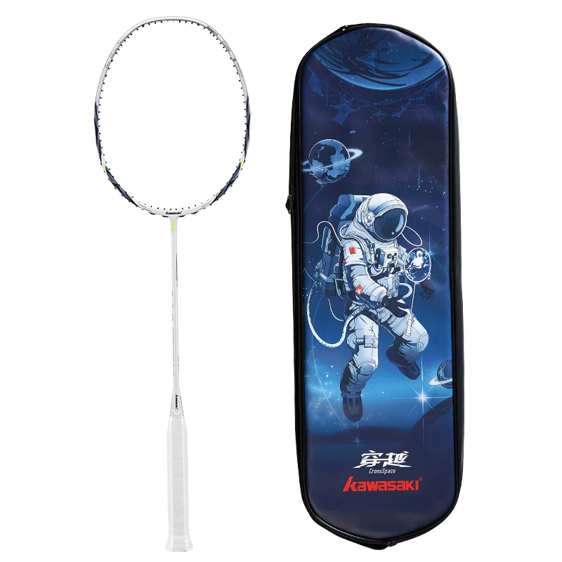 ball badminton racket 40T  material 35LBS 305MM balance Kawasaki MASTER carbon badminton racket