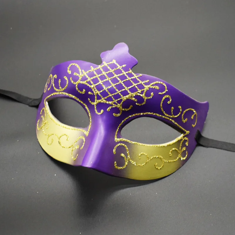 Hot Sale Colorful Half Face Mask For Masquerade Halloween Cosplay Prom Christmas Wedding Mardi Gras Party Decoration Stage Props