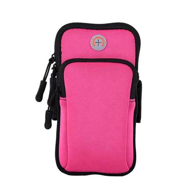 
Free Sample Factory Wholesales Neoprene Waterproof Sport Armband Cellphone Running Armband 