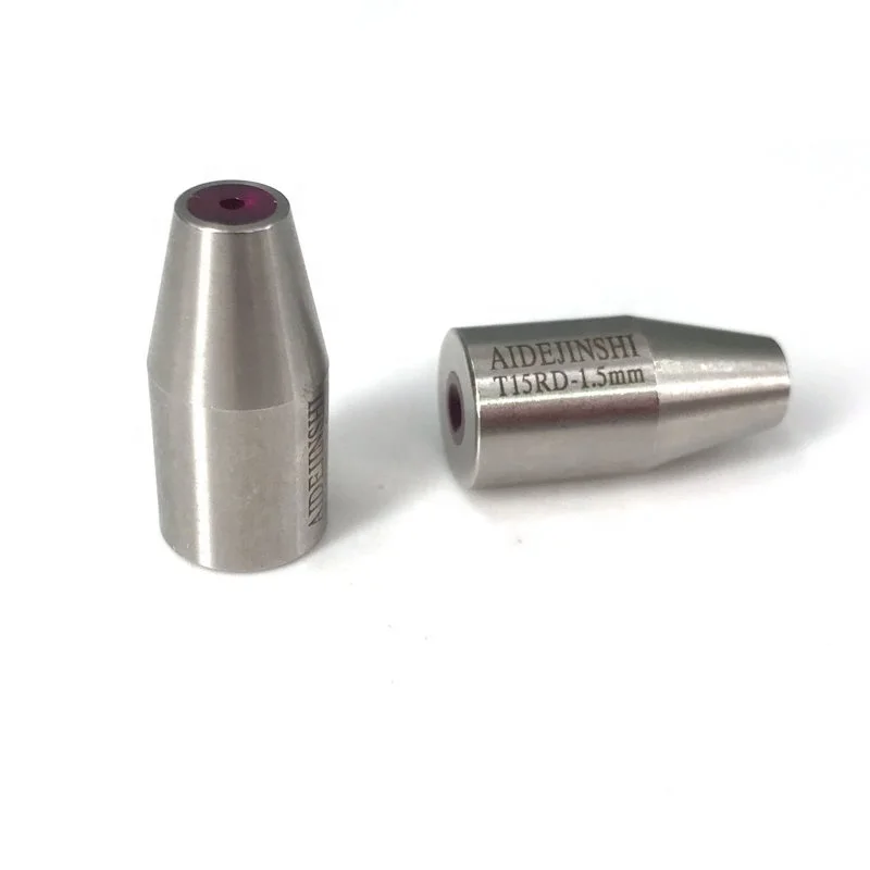 EDM Electrode Tube Ruby Pipe Guide OD12*Length 25mm Diameter 0.2mm to 3.0mm for CNC Drilling Machine