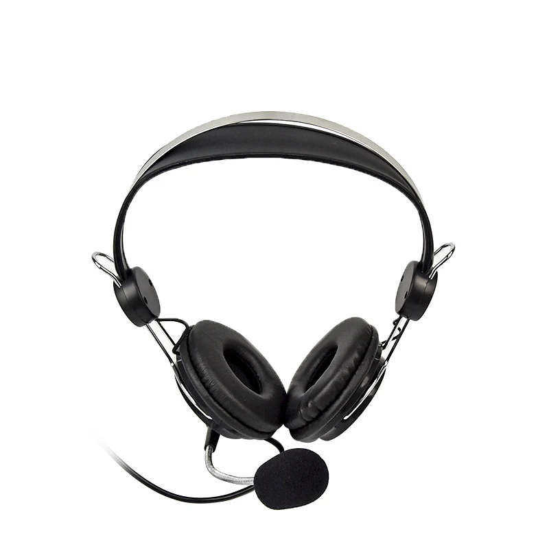 High Quality Headset Profession Cheap Durable BSCI China factory wholesale lightweight Calling center headphone with mic