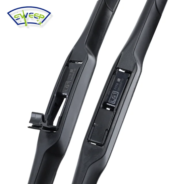 SWEEP  HY-302 Perfect Wiper Blade Natural Rubber Car Accessories Auto Soft Universal Hybrid Windshield Wiper Blades