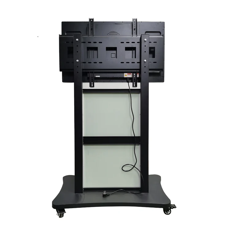 
50 Inch Simple Design 360 Degree Rotating Grey Wall Mounted Led Cabinet TV Stand 