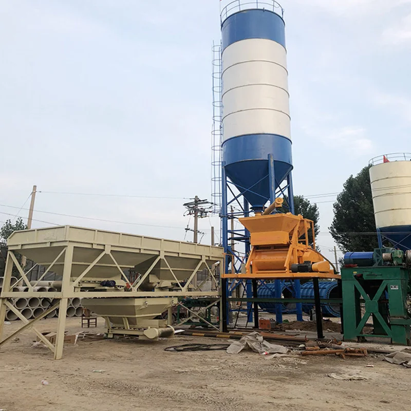 Factory directly supplies HZS180 180m3/h concrete batch plant batching of concrete mixing plant for sale