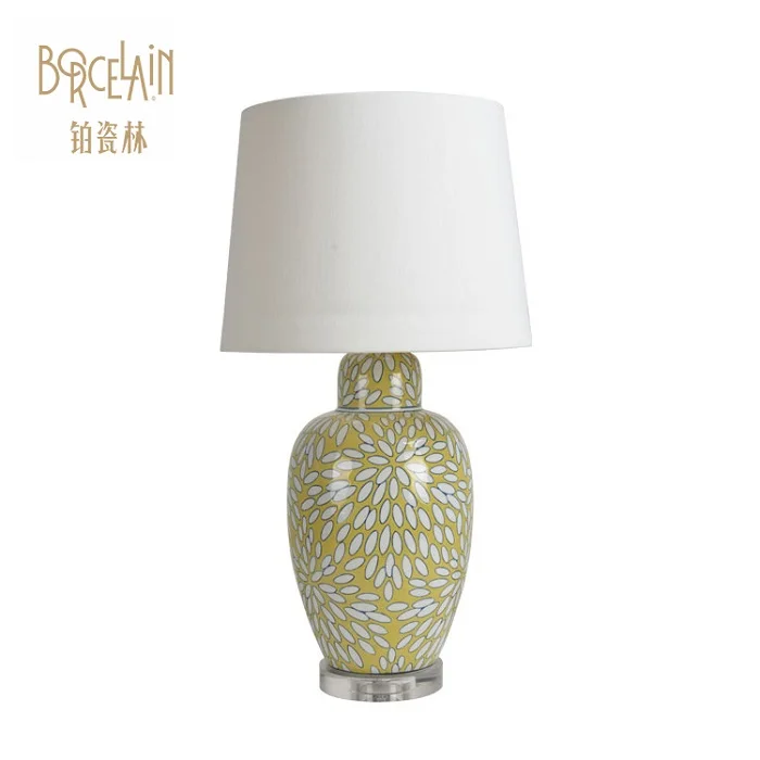 Hotel Table Lamp Traditional Home Decor Ceramic Antique Table Lamp Porcelain