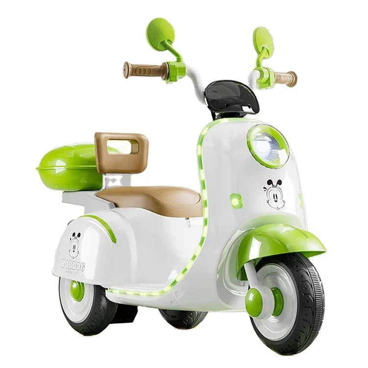 2024 new design electric vespa motorcycle power motor bike for 2-6 years old children ride-on cars