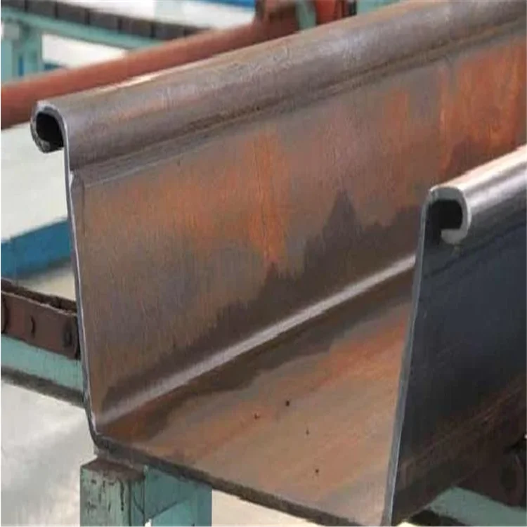 High Quality Type 3 Type 4 Sy295 Sy390 Hot Rolled Carbon Steel Sheet Pile For Sale