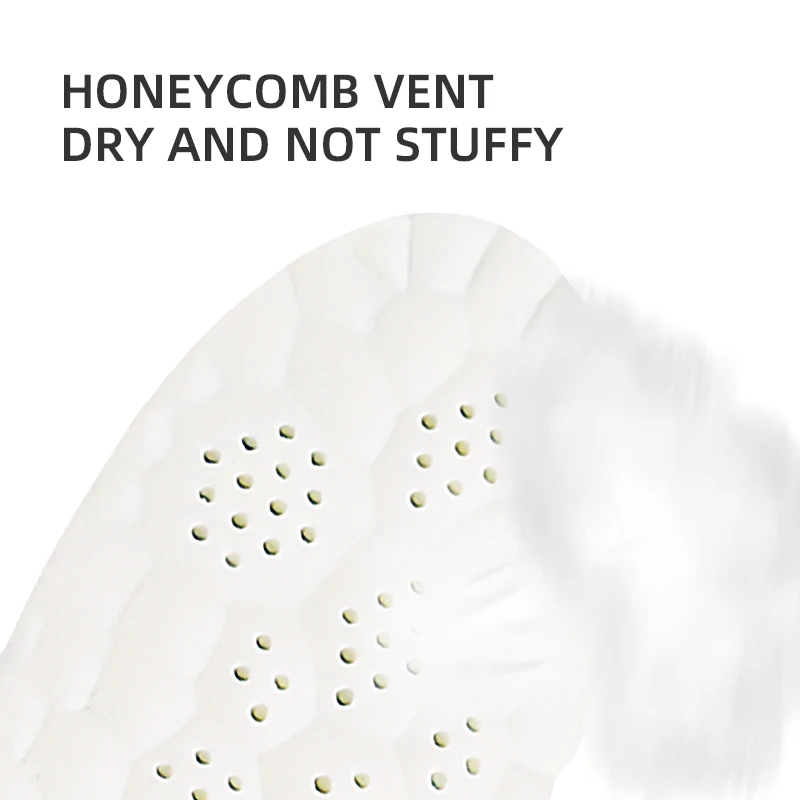 4D Cloud Technology Sports Comfort Insoles with PU Sole Soft Breathable Shock Absorption Cushion Running Orthopedic Care Insoles