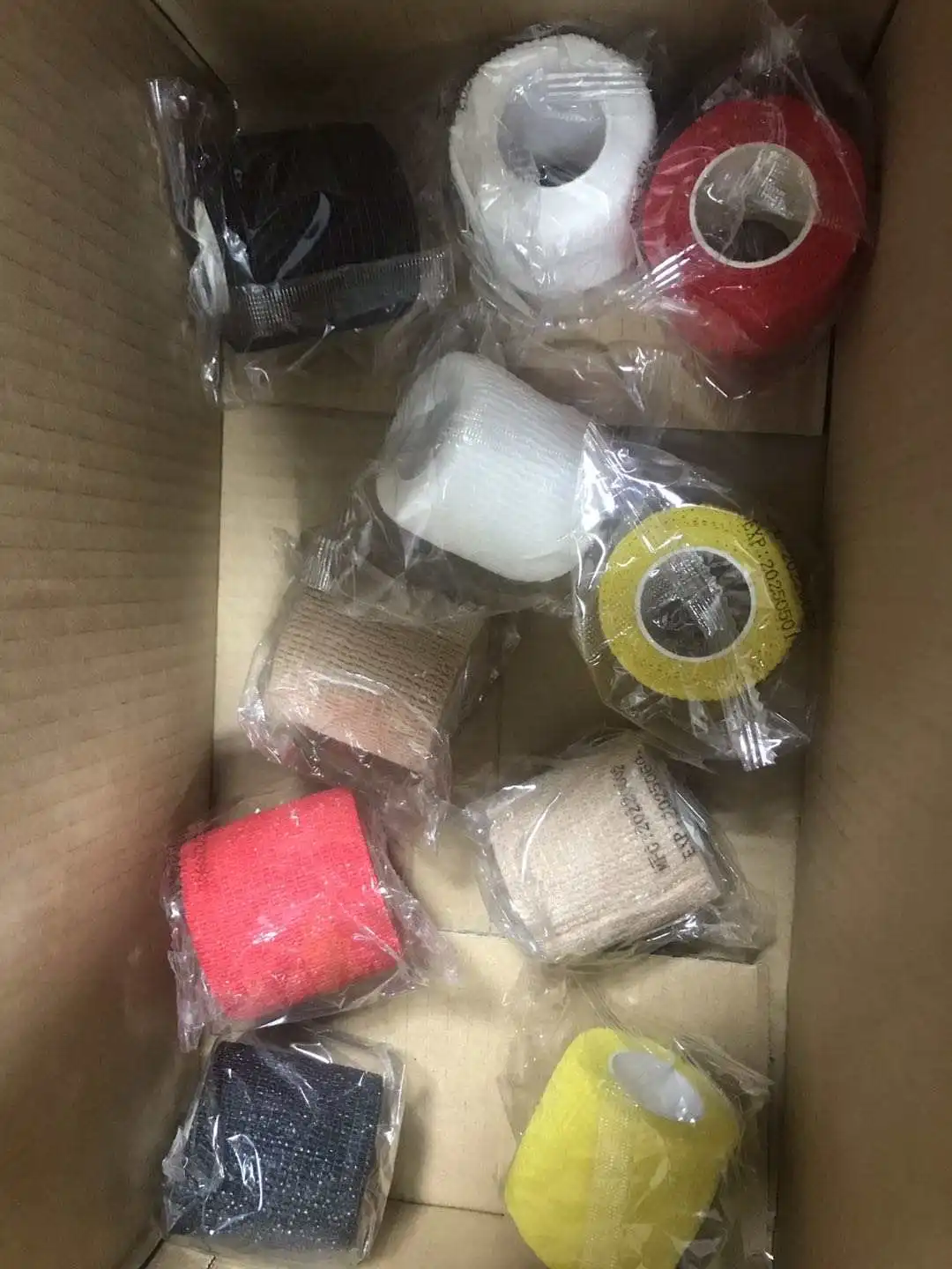 Custom tattoo bandage wrap for tattoo machine, needle, grip