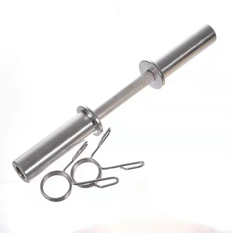 Gym dumbbell weight lifting bar 50CM Dumbbell Handle short barbell bar