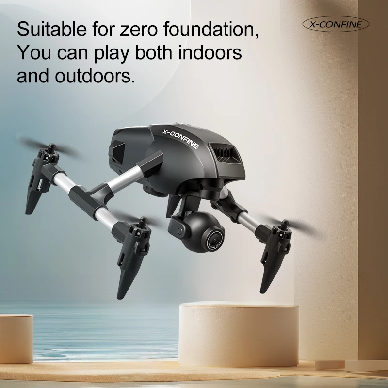 New Hot Adult Small Drone 360 Degree Rolling Mini Pocket Drone Quadcopter 150m Remote Altitude Hovering Gesture Video