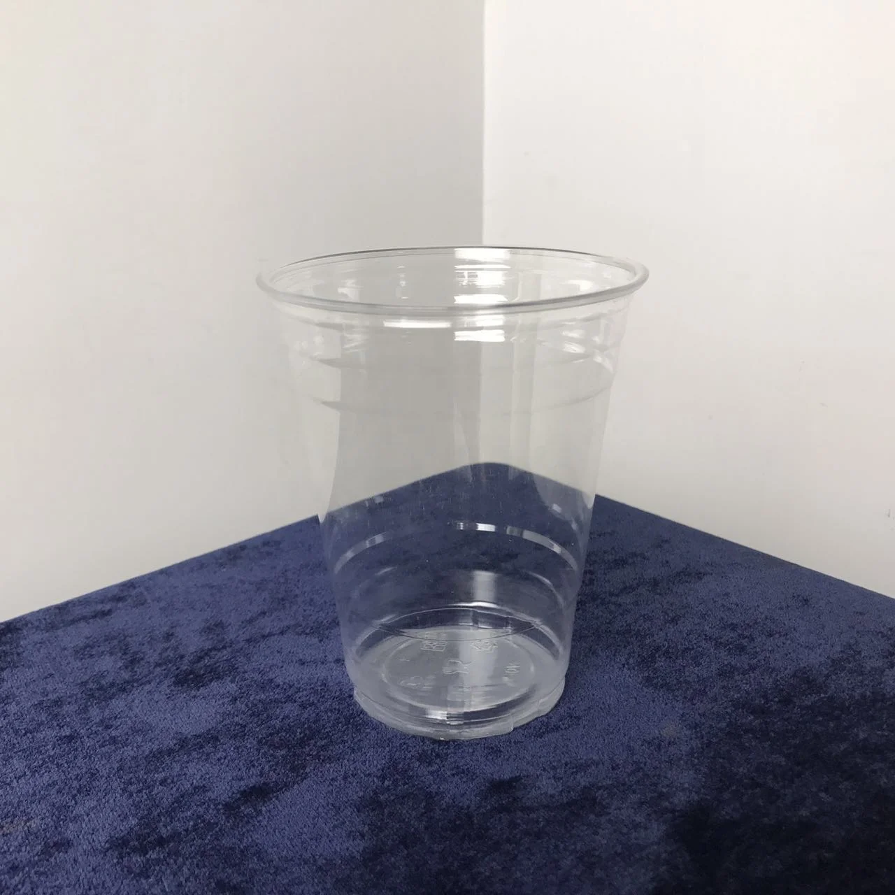 12oz Custom Design Disposable Plastic Boba Tea Smoothie  Pet Cup With Dome Lid