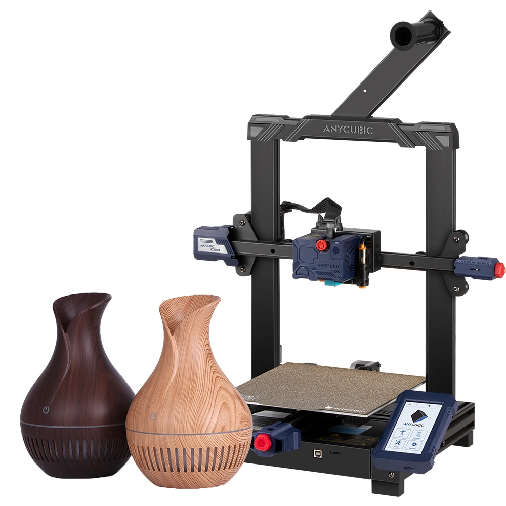 Auto Levelling PEI Spring Steel Platform Integrated Direct Extruder 22x22x25cm Print Size ANYCUBIC Kobra FDM 3D Printer