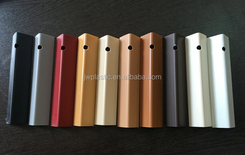 Hot selling model 20x20 Equal Angle PVC Corner Guard Plastic Wall Angle Decoration