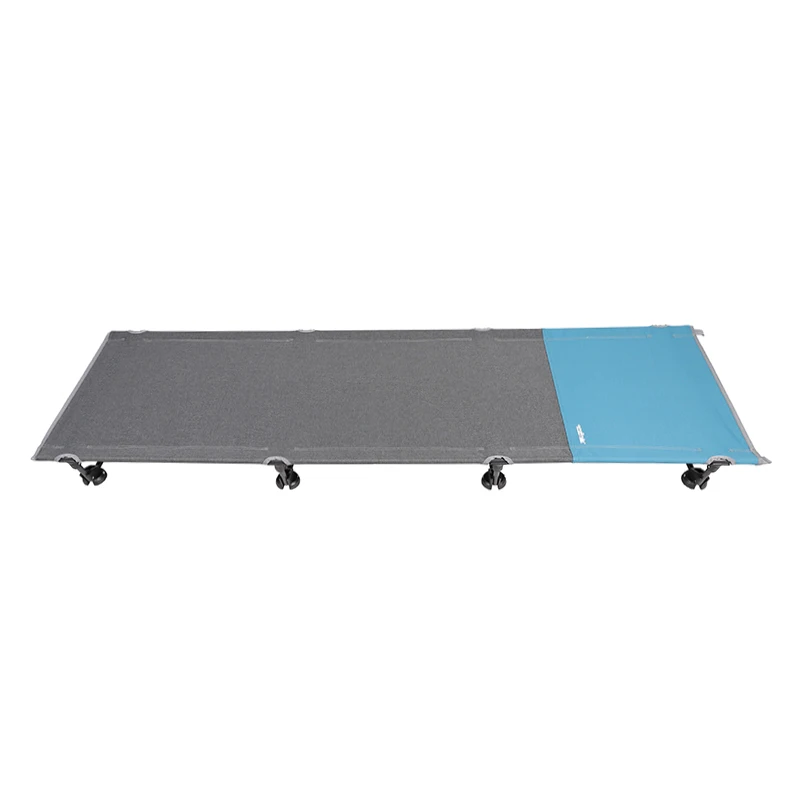 Outdoor portable folding camping upholstered chair steel frame bed 300 lbs