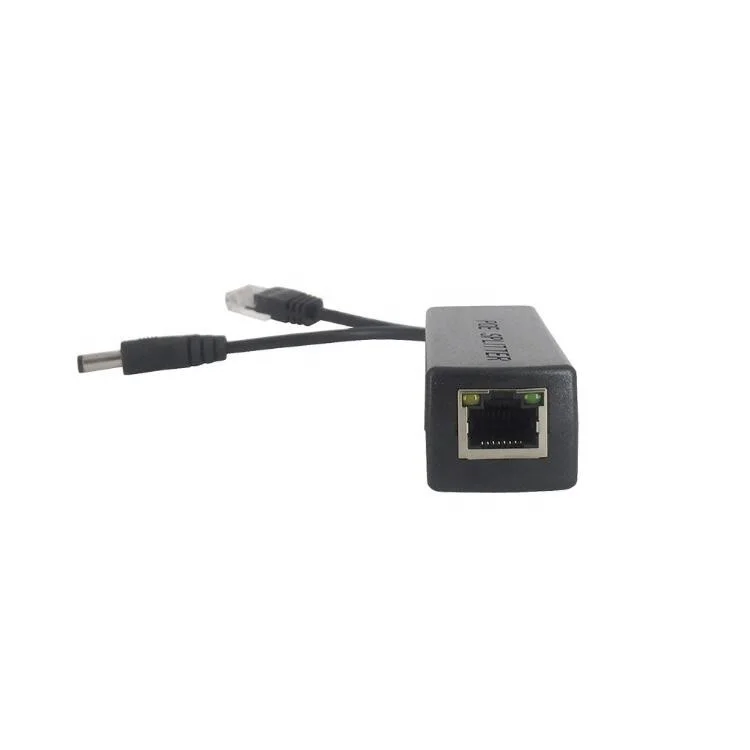 48V to 12V Active Isolated PoE Splitter IEEE802.3af/at 12v 2a Waterproof Gigabit POE Splitter for IP Camera