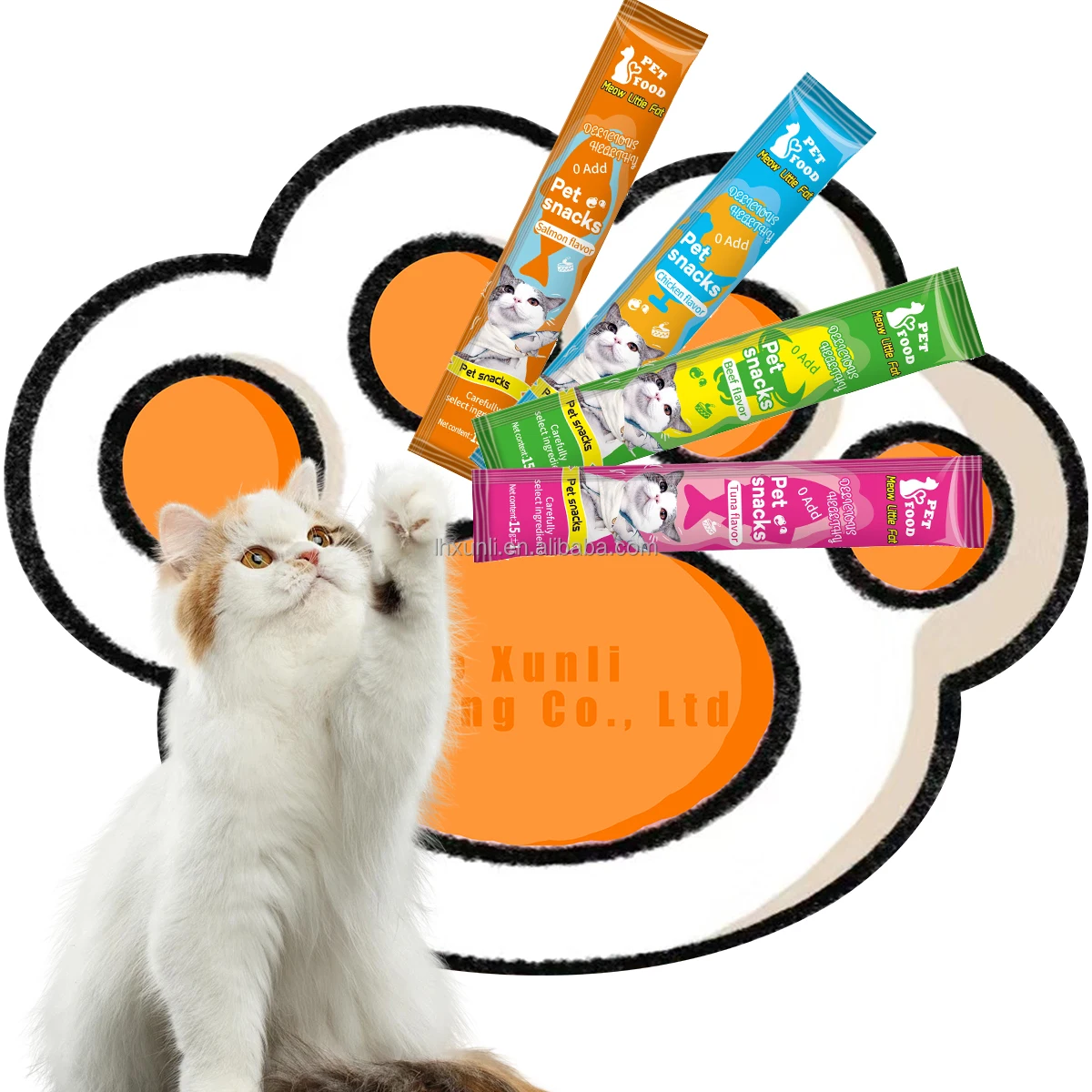 Factory Price Best Seller Cat Snack Bars cat Treat creamy