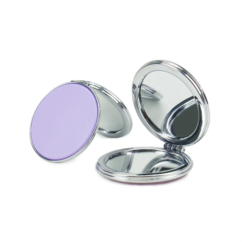 Customized Logo Hand Mirror Quicksand Compact Mirror Water Liquid Round Makeup Mirror New 2022