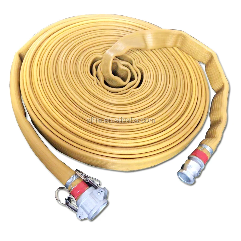 Good quality and best price duraline Nitrile NBR rubber coat 2.5 inch fire hoses