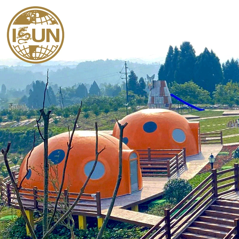 sale dome House outdoor camping Eps luxury Foam Prefabricated Dome House for Sale