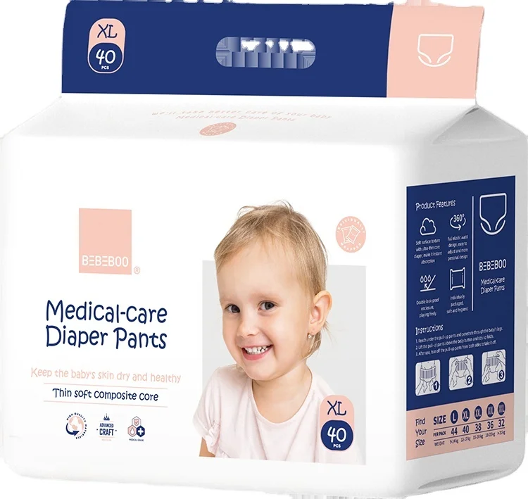 Bebeboo Pampered  Sensitive Japan Brand Hypoallergenic Disposable Baby Diapers For Sale Diapers Baby Diaper Producer