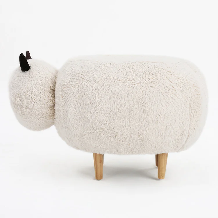 Free shipping within the USA Cute Animal Shape Children Stool Kids Animal Stool ottoman