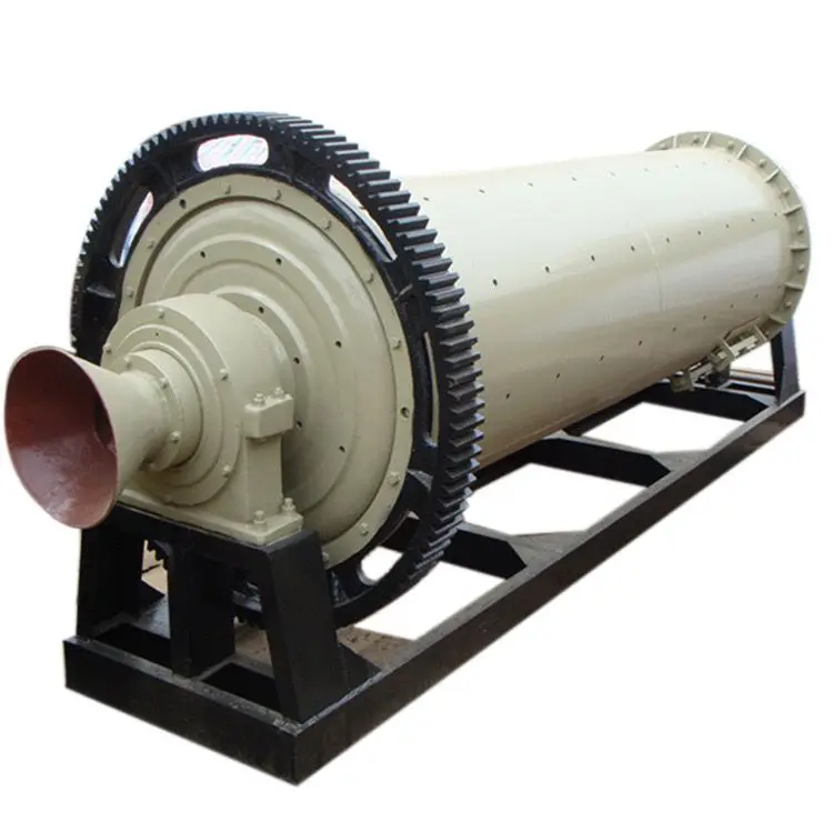 23.7r/min Gold Ore Ball Mill 6.5-36t/h Portable Continuous Ball Mill Grinding Machine for Gold Processing Large scale ball mill